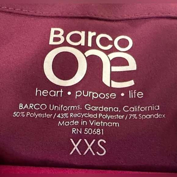 Barco Uniform Scrub Top , XXS (NWT) - Picture 7 of 8